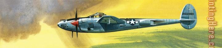 Wilf Hardy Lockheed P-38J Lightning